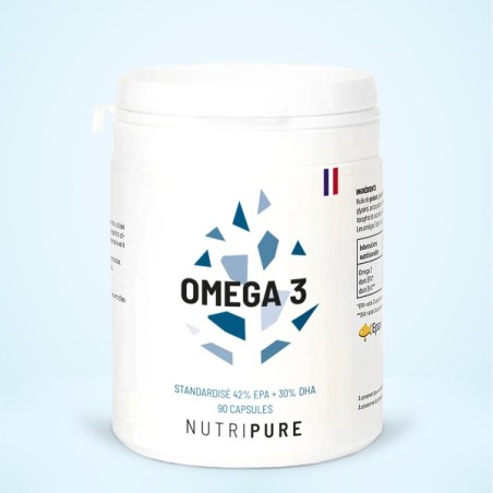 OMEGA 3 90 CAPSULES (1 MOIS) NUTRIPURE