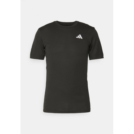 ADIDAS T-SHIRT DE TENNIS FREELIFT NOIR