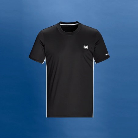 MOURATOGLOU T-SHIRT MATCH HOMME NOIR