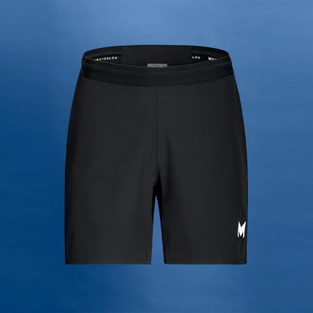 MOURATOGLOU SHORT MATCH HOMME NOIR
