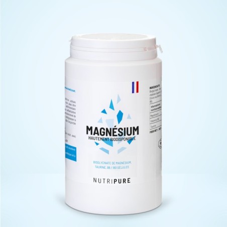 MAGNESIUM TAURINE B6 180 GELULES (3 MOIS) NUTRIPURE