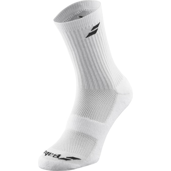 BABOLAT CHAUSSETTES PACK X3 UNISEXE BLANC