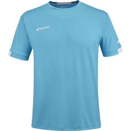 BABOLAT T-SHIRT PLAY CREW NECK JUNIOR BLEU