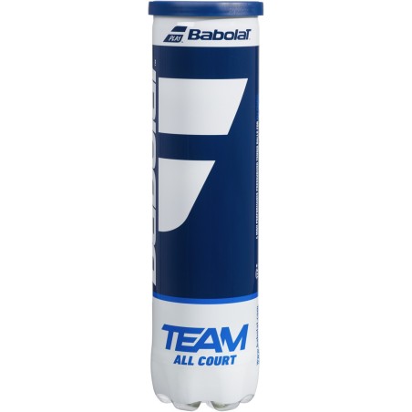 BABOLAT TEAM ALL COURT TUBE 4 BALLES