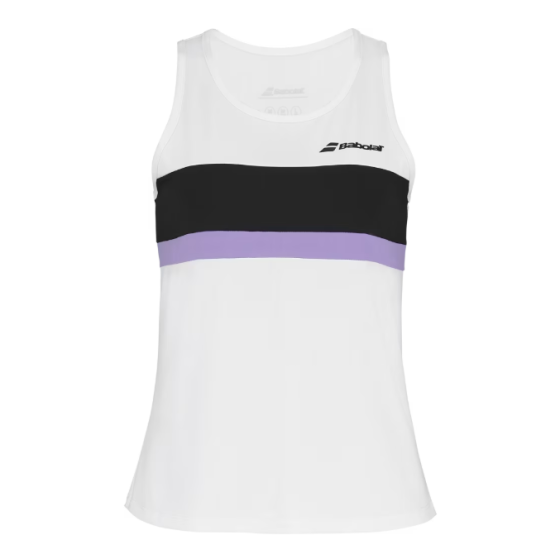 BABOLAT PADEL TANK FEMME BLANC
