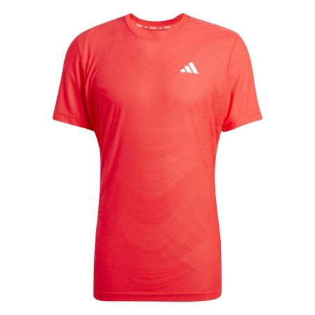 ADIDAS T-SHIRT FREELIFT GAMESET ROUGE