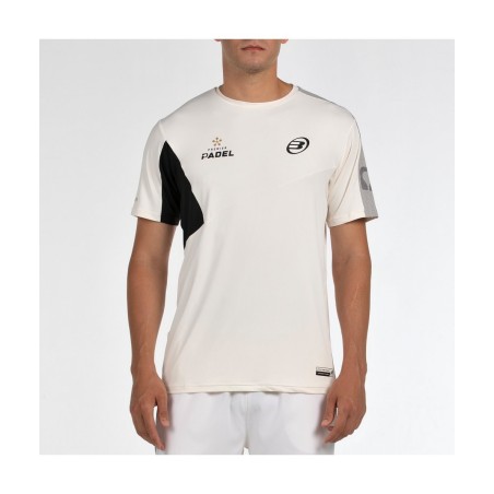 BULLPADEL T-SHIRT HOMME POCATE ECRU