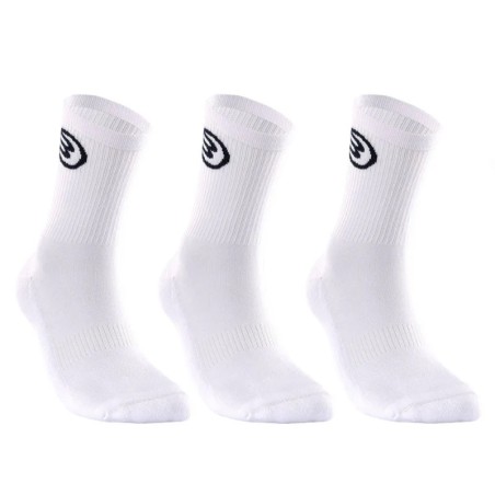 BULLPADEL CHAUSSETTES HOMME (PACK DE 3) BP252 BLANCHE