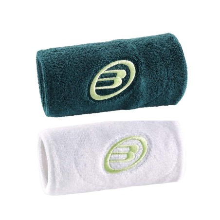 BULLPADEL POIGNET ÉPONGE VERT/BLANC