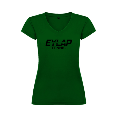 T-SHIRT COTON FEMME VERT TC PENNOIS