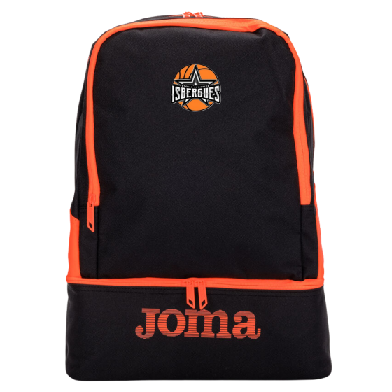 SAC A DOS NOIR ORANGE ES...