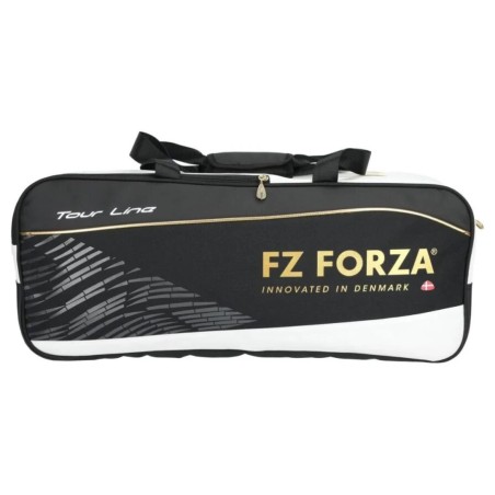SAC DE BADMINTON FORZA TOUR LINE SQUARE NOIR ET BLANC