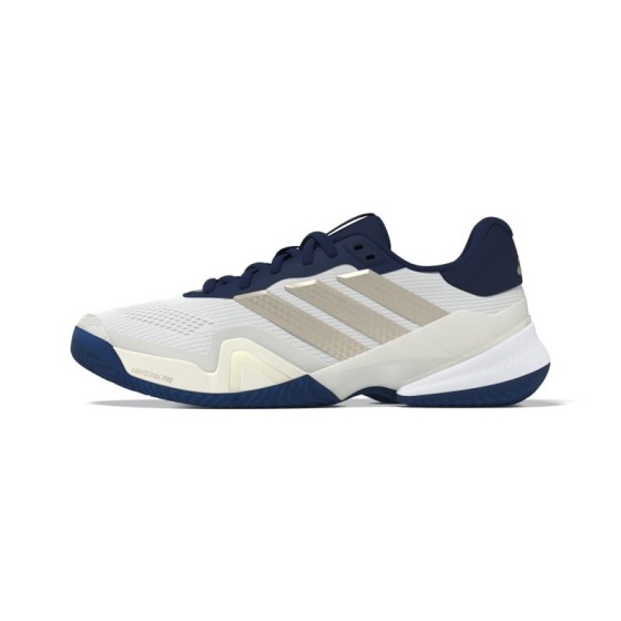 ADIDAS CHAUSSURES DE TENNIS HOMME BARRICADE CLAY BLANC BLEU