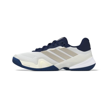 ADIDAS CHAUSSURES DE TENNIS HOMME BARRICADE CLAY BLANC BLEU