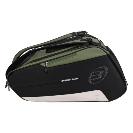 BULLPADEL SAC HACK PREMIER PADEL KAKI NOIR