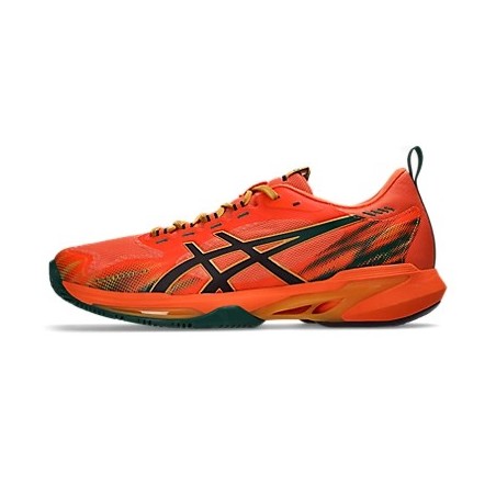 ASICS CHAUSSURES DE PADEL HOMME SONICSMASH FF ORANGE NOIRE