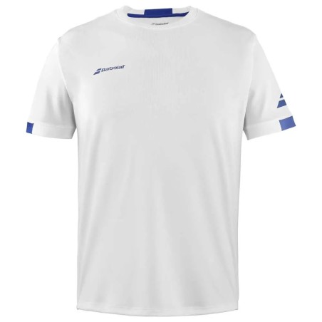 BABOLAT TEE SHIRT GARCON BLANC