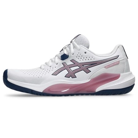 ASICS CHAUSSURES DE TENNIS FEMME GEL CHALLENGER 15 BLANCHE ROSE