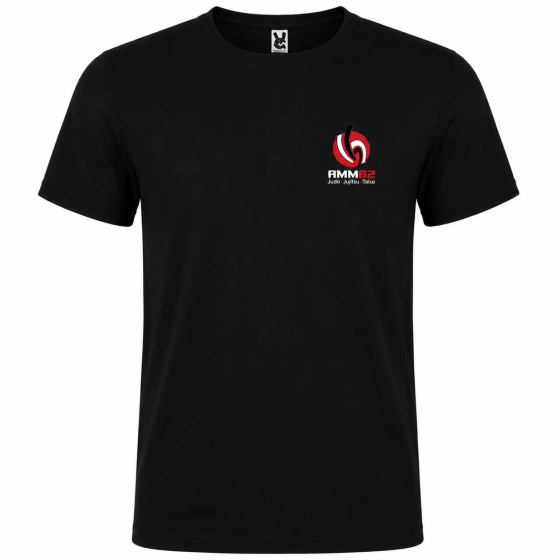 TEE-SHIRT COTON NOIR AMM