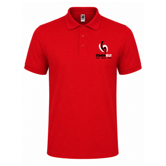 POLO COTON ROUGE AMM