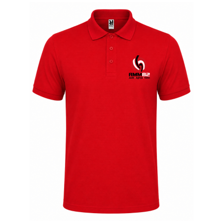 POLO COTON ROUGE AMM