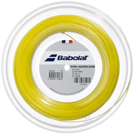 BABOLAT RPM HURRICANE BOBINE 200 M JAUGE 125