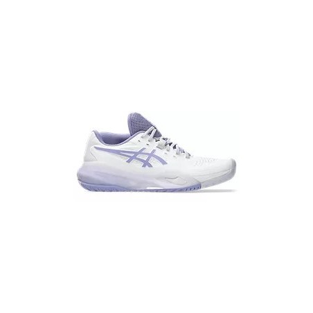 ASICS CHAUSSURES DE TENNIS FEMME GEL RESOLUTION X BLANCHE VIOLETTE