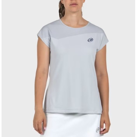 BULLPADEL T-SHIRT FEMME PAILEA GRIS CLAIR