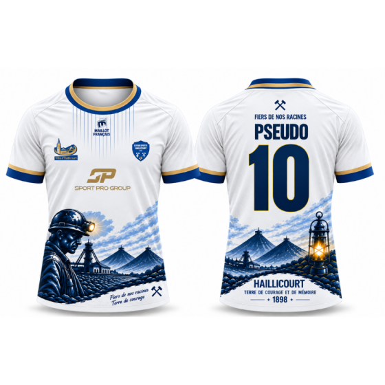 MAILLOT COLLECTOR BLANC ES...